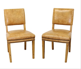 Pair of Michael Weiss Collection MODERNISM side chairs