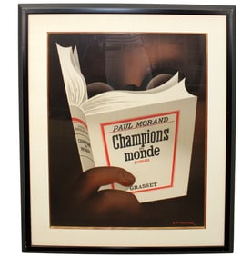Paul Morand Champions du Monde poster print