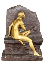 Gustau Obiols Delgado sculpture depicting Andromeda