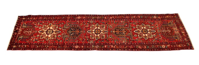 Persian Heriz 3'3 x 12'10 runner