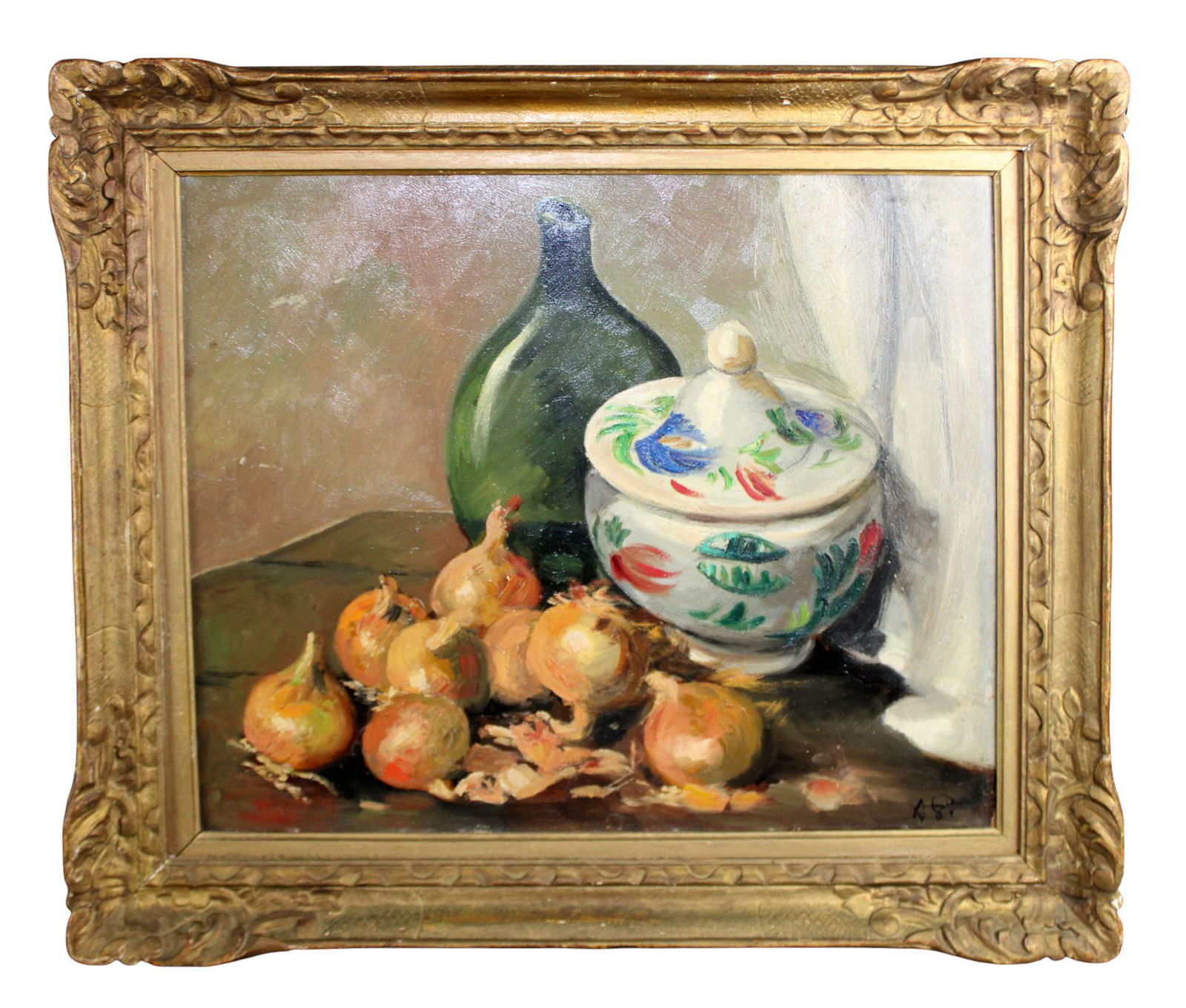 Audret Prevost (French, 1890-1961), oil on panel still life painting (1 of 8)