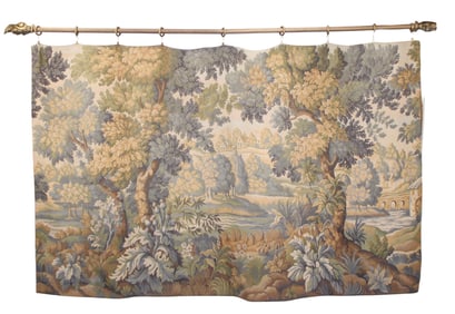 Verdure woven tapestry panel