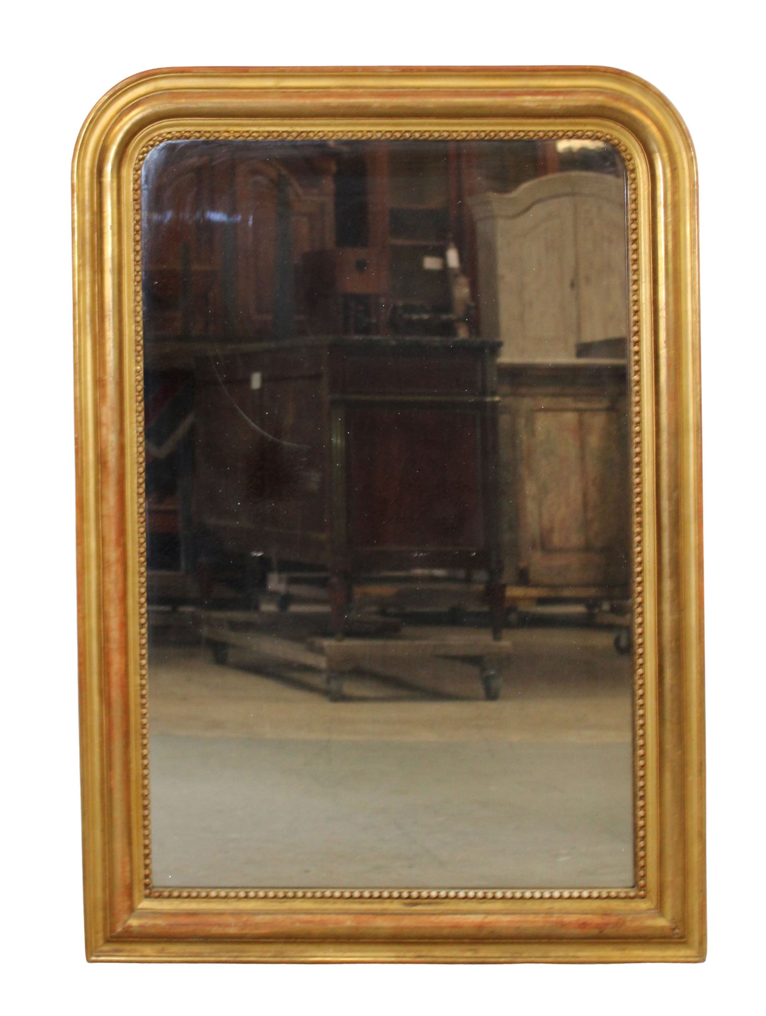 French Louis Philippe gold leaf mirror (1 of 8)