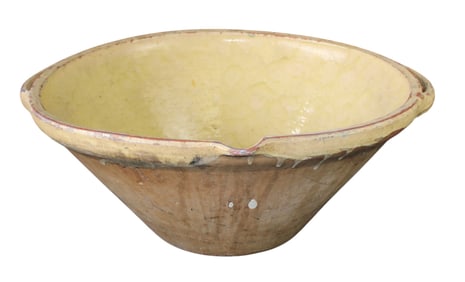 French glazed terra cotta tian bowl
