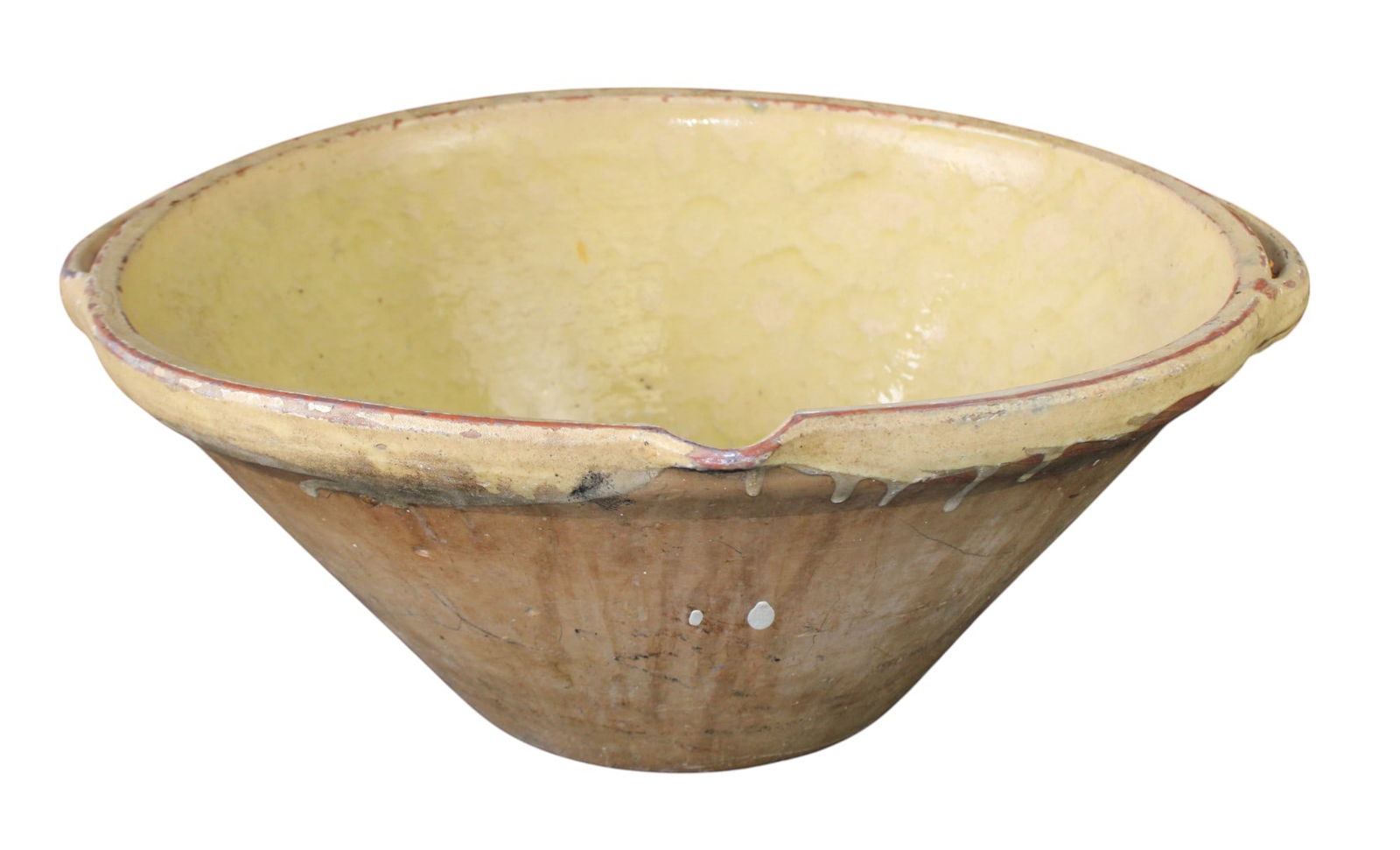 French glazed terra cotta tian bowl (1 of 9)