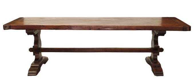 French oak monastery table