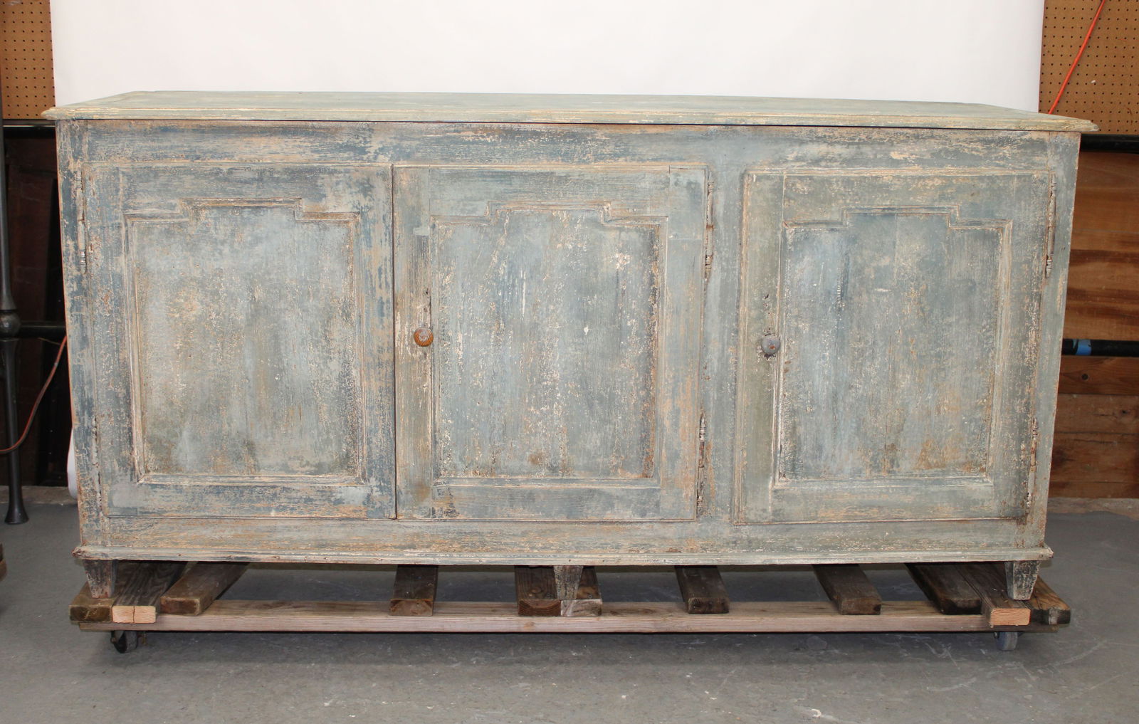 French Directoire 3 door sideboard (1 of 7)