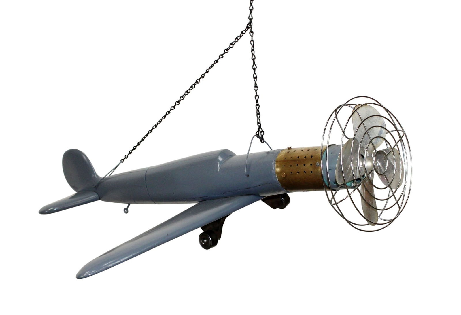 Vintage model airplane ceiling fan (1 of 9)
