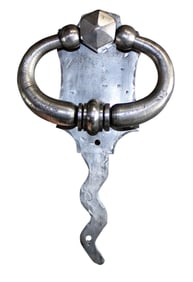 French cast iron door knocker