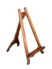 French table top painting easel