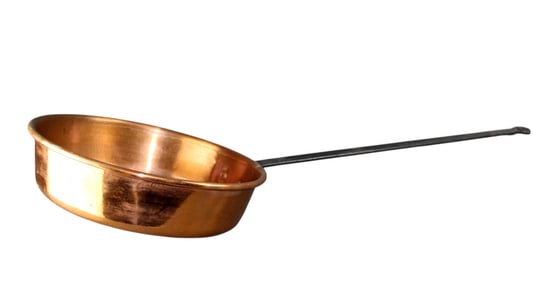 French copper pot with handle