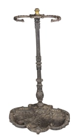 French cast iron umbrella stand