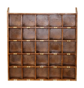 Vintage wall mount hotel key box