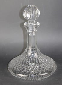 Waterford cut crystal liquor decanter