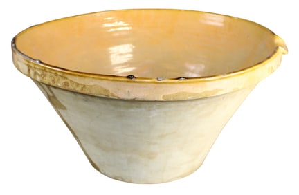 French glazed terra cotta tian bowl