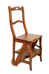 French folding ladder chair