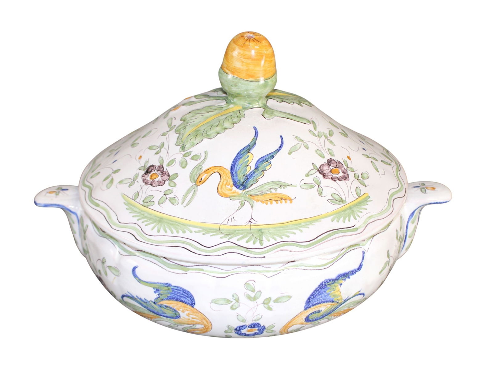 French Martre Tolosane Moustier lidded tureen (1 of 9)
