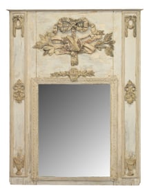 French 18th century trumeau mirror
