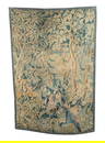 Flemish hand woven verdure tapestry
