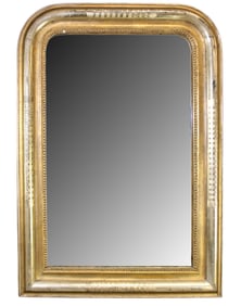 French Louis Philippe gold leaf mirror