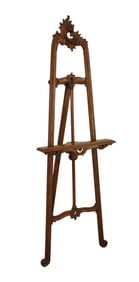 French Louis XV style mahogany floor easel