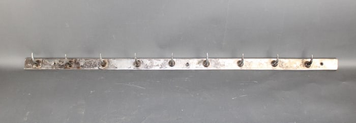 French iron butcher meat hooks