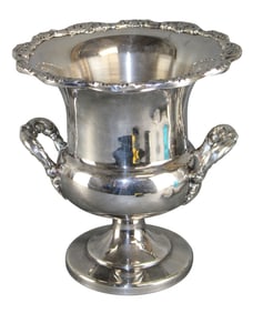 Leonard silverplate urn form champagne bucket