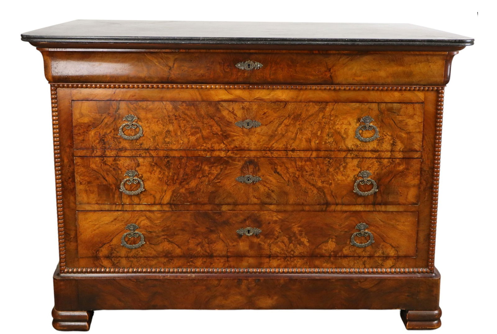 French Louis Philippe marble top commode (1 of 10)