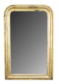 French Louis Philippe style gold leaf mirror