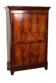 French Louis Philippe abattant secretary