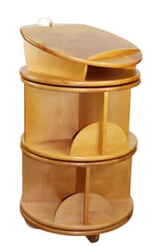 Levenger Carousel bookcase with oculus