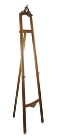French Louis XV style polychrome wood easel