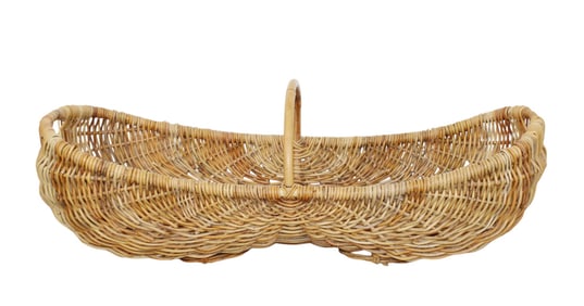 French wicker grape harvest basket - Le Benaton