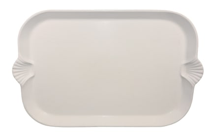 Large Le Bon Chef enamel over aluminum hotel platter