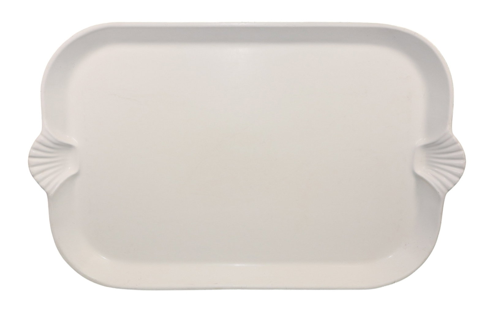 Large Le Bon Chef enamel over aluminum hotel platter: Large Le Bon Chef enamel over aluminum hotel platter. 21 3/4"l x 34 1/4"w. Weight: 19lbs