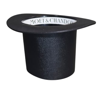 Moet and Chandon top hat champagne bucket
