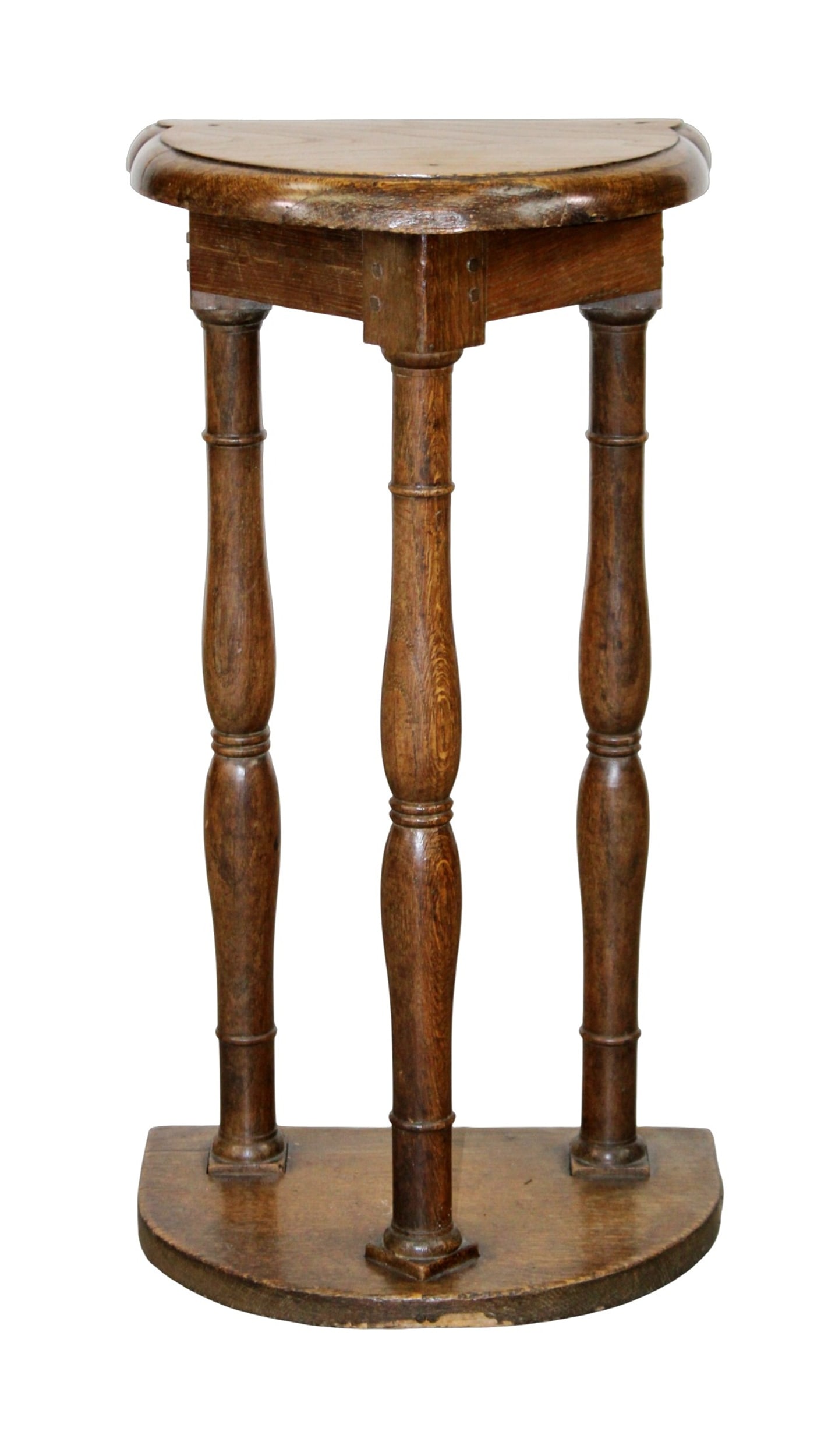 French cantors stool in oak (1 of 8)