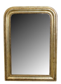 French Louis Philippe gold leaf mirror