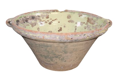 French glazed terra cotta tian bowl