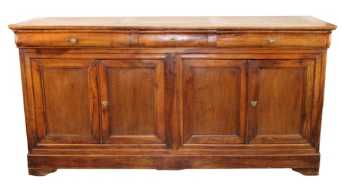 French Louis Philippe 4 door enfilade in walnut