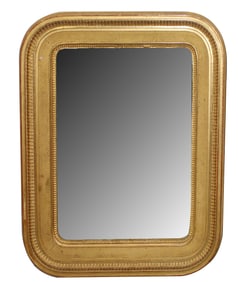 French Louis Philippe gold leaf mirror