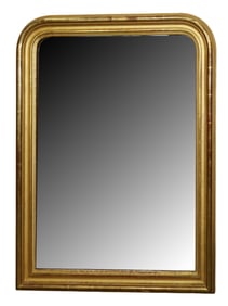 French Louis Philippe gold leaf mirror