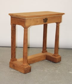Century Furniture Empire style bleached console
