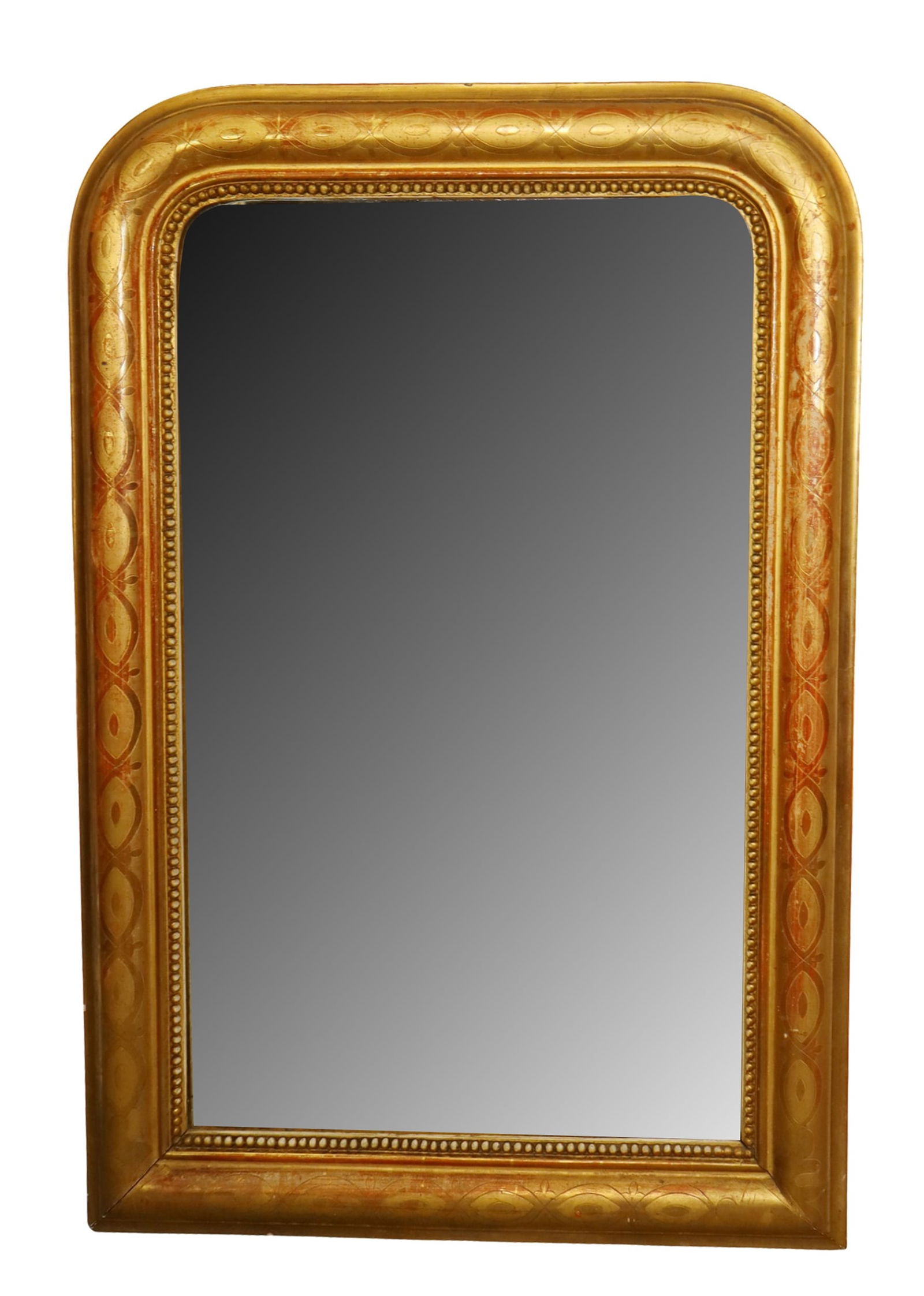 French gold leaf Louis Philippe mirror (1 of 3)