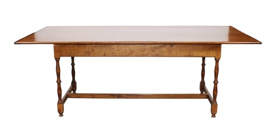 American DIMES spindle leg farmhouse table