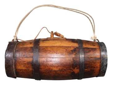 French keg with iron bands