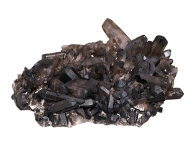 Smokey Quartz specimen cluster