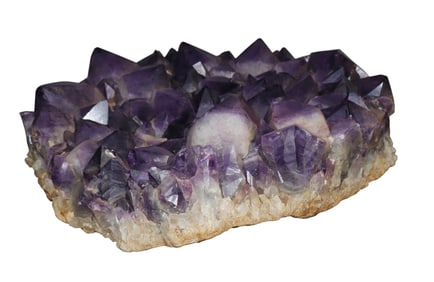 Amethyst geode specimen cluster