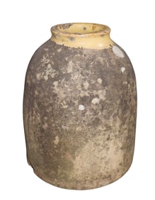French glazed terra cotta jug