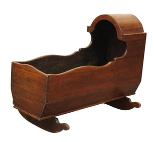 American hooded baby cradle